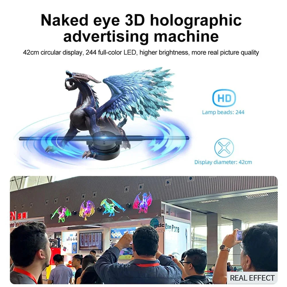 Holovision 3D Advertising Display - Wi-Fi Edition
