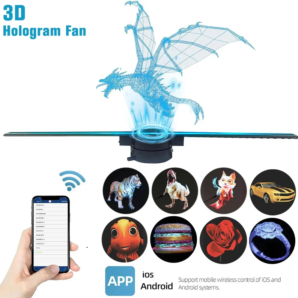 Holovision 3D Advertising Display - Wi-Fi Edition